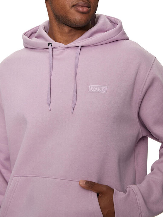 Core Basic Φούτερ με Κουκούλα Lavender Mist