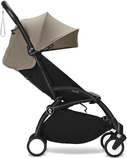 Stokke Stoff Kinderwagen Braun Yoyo