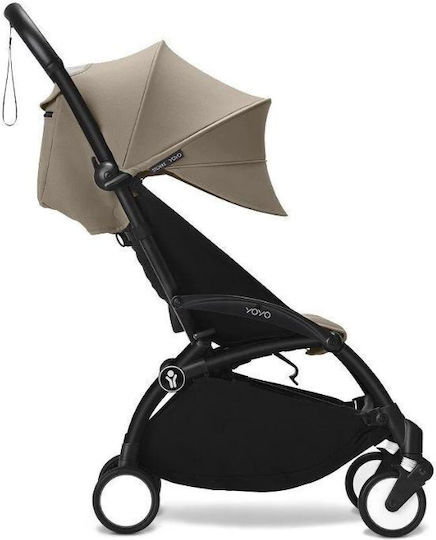 Stokke Stoff Kinderwagen Braun Yoyo