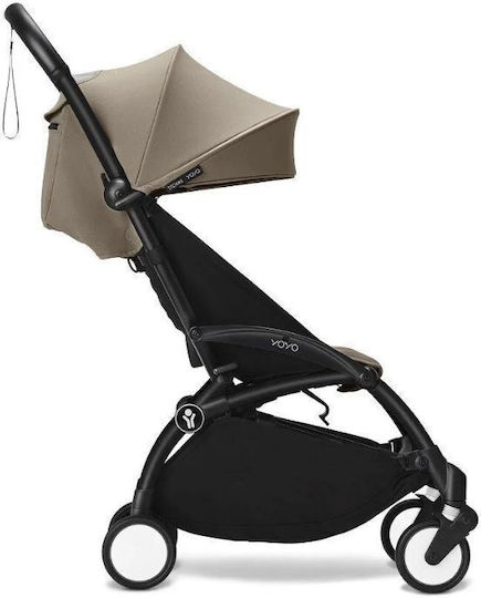 Stokke Stoff Kinderwagen Braun Yoyo