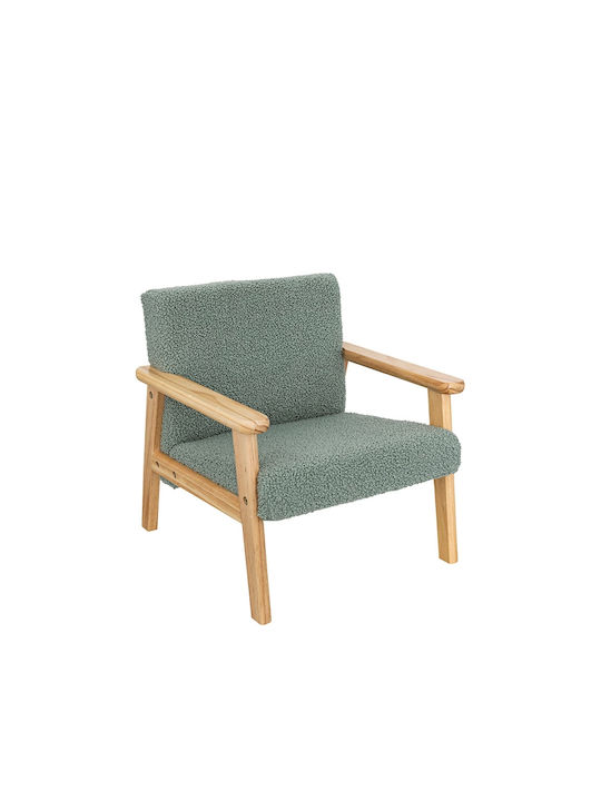 Armchair Green 43x43x46cm