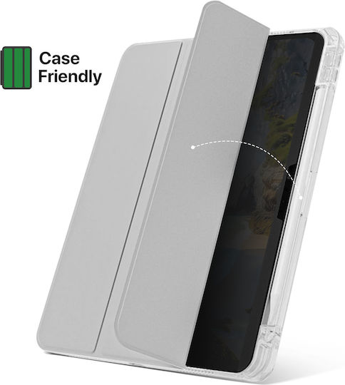 4smarts Screen Protector Ipad Air 13 2024 Anti-spy Anti-scratch Magnetic Transparent Black