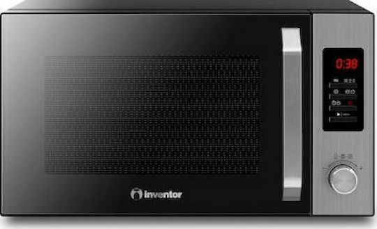 Inventor Microwave Oven with Grill 23lt Black