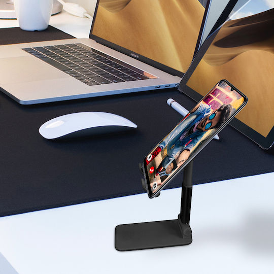 Universal Desk Support Adjustable Rod 20 Cm Adjustable Angle 0 To 140°-black