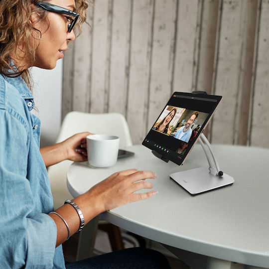 Desktop Tablet Smartphone Stand Stable Multi-angle Base Linq Hd3285 Black