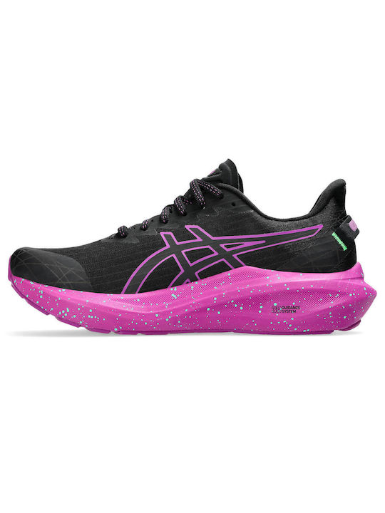 ASICS Gt-2000 13 Lite-show Damen Sportschuhe Laufen Blk / Pnk