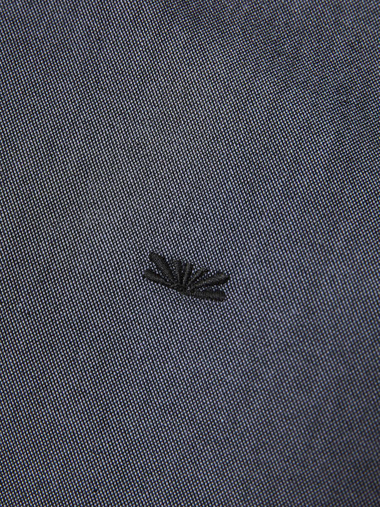 Langärmlig Baumwolle Hemd Gray