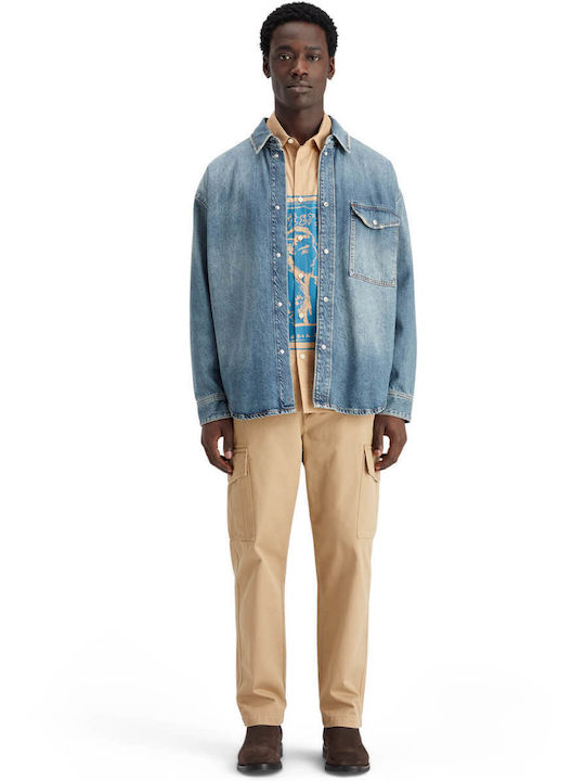 Scotch & Soda Men's Shirt Denim Frisco Nights Blue