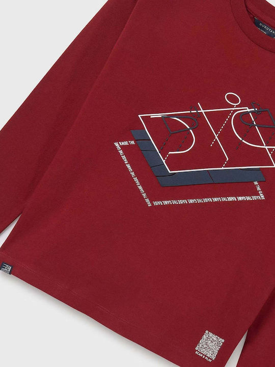 Mayoral Burgundy Blouse