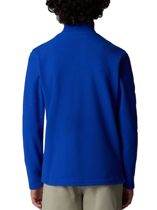 Παιδική Μπλούζα Μακρυμάνικη Μπλε Glacier 1/4 Zip