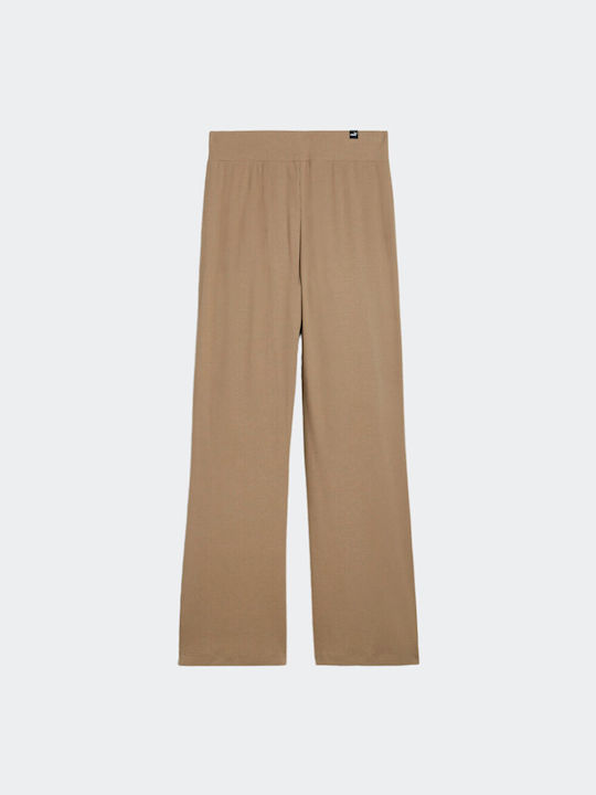 Puma Pantaloni de trening pentru femei Beige