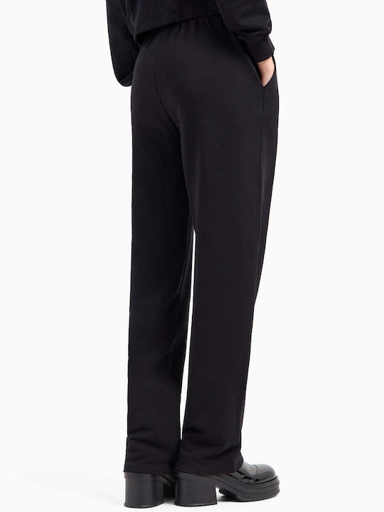 Armani Exchange Pantaloni de trening pentru femei Negru