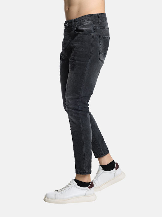 Paco & Co Herren Jeanshose in Loose Fit Black