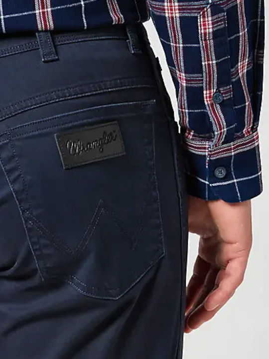 Texas Trousers Elastic in Regular Fit Dark Navy