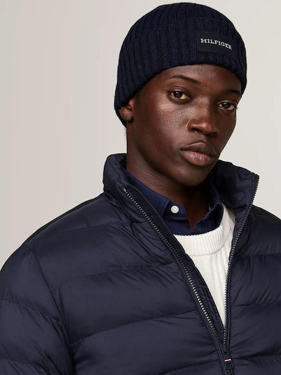 Beanie Ανδρικός Σκούφος Πλεκτός σε Μπλε χρώμα