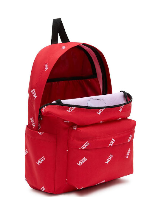 Vans Backpack 20lt Κόκκινο