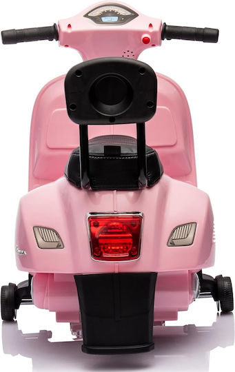 Παιδική Vespa Scooter & Backrest Ηλεκτροκίνητη 6 Volt Ροζ