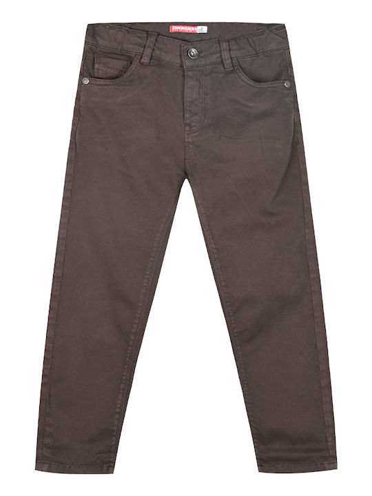 Energiers Pantaloni din Material Textil pentru Copii CAFE Amber