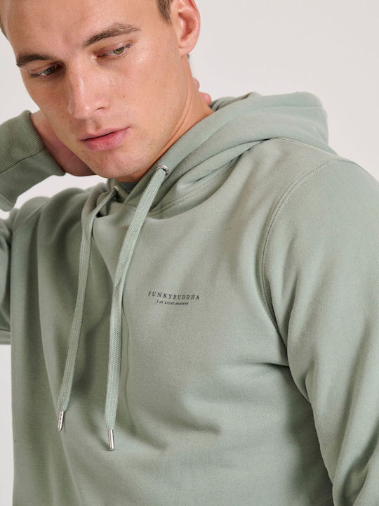 Суитшърт с Качулка Sage Green