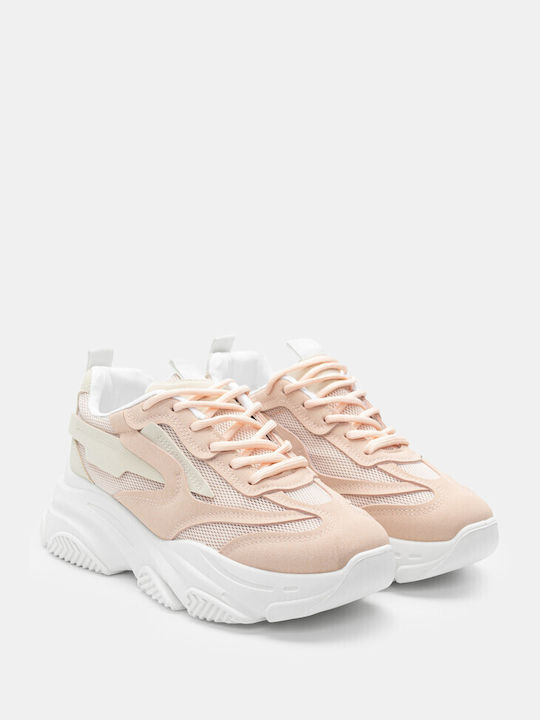 Luigi Chunky Sneakers Pink