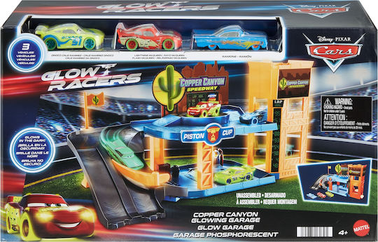 Σετ Disney Cars Glow Racers Copper Canyon