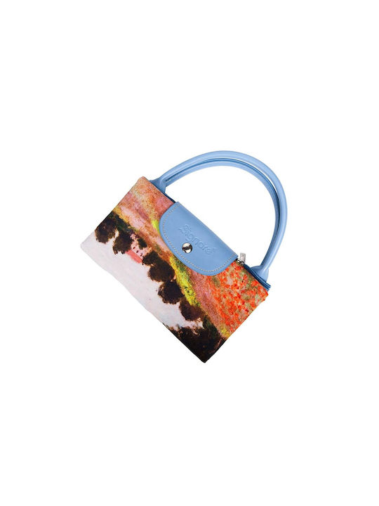 Signare Claude Monet Poppy Field Damen Tasche Shopper Schulter Mehrfarbig