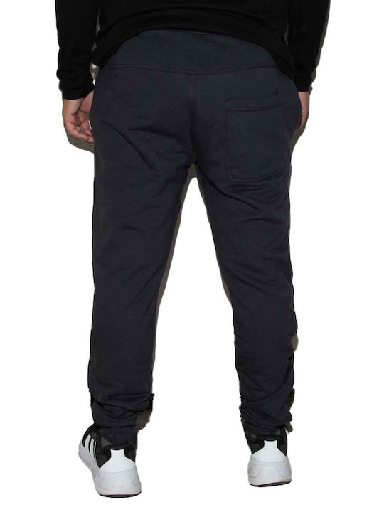 BodyTalk Men's Sweatpants with Rubber Gray