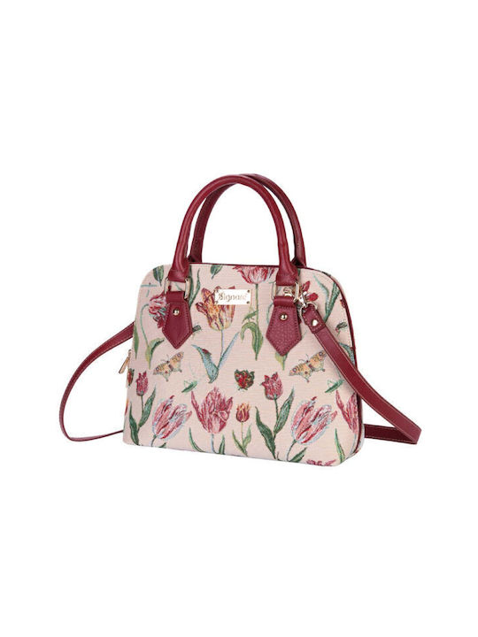 Signare Tulip White Damen Tasche Schulter Weiß