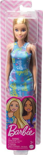 Barbie Păpușă Blondă cu rochie albastră pentru 3+ ani+ Ani (Diverse modele) 1 buc