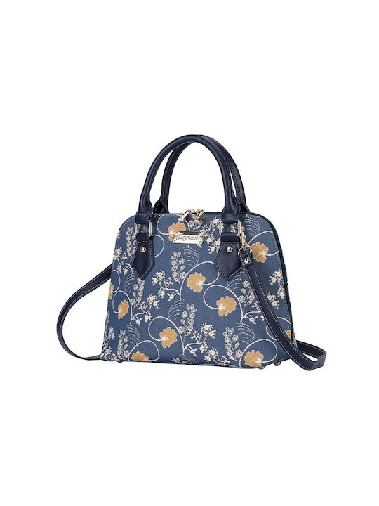 Signare Jane Austen Blue Women's Bag Shoulder Blue