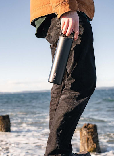 Wide Mouth Thermos Bottle 590 Ml Black