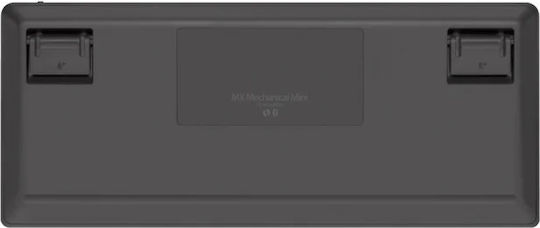 Logitech Mini Ασύρματο Πληκτρολόγιο Αγγλικό US Γκρι