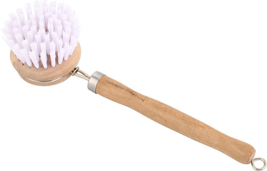 Viosarp Wooden Cleaning Brush with Handle