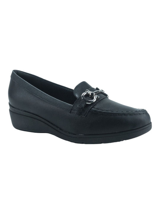 Piccadilly Women's Moccasins in Black Color