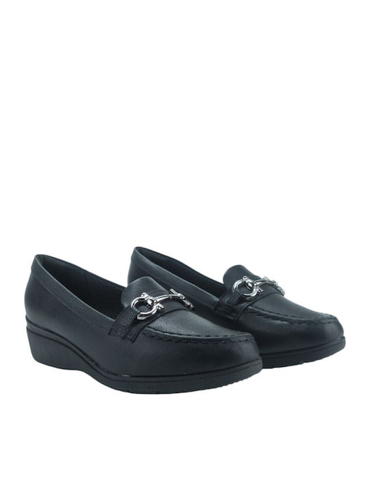 Damen Mokassins in Schwarz Farbe