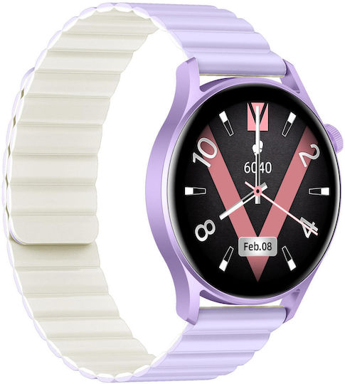 Kieslect Lora 2 Aluminiu 41mm Smartwatch (Violet)