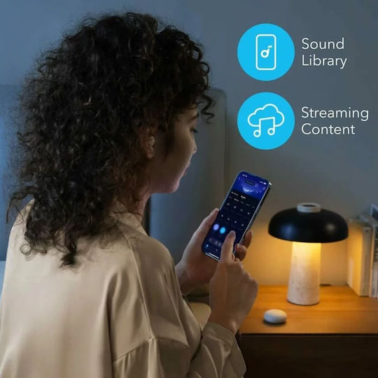 Sleep A20 Bluetooth Handsfree Ακουστικό Λευκό