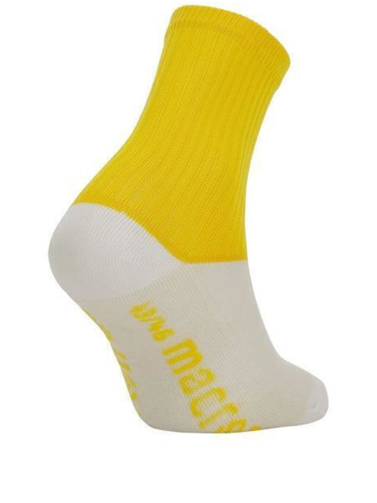 Macron Skill Football Socks Yellow 1 Pair