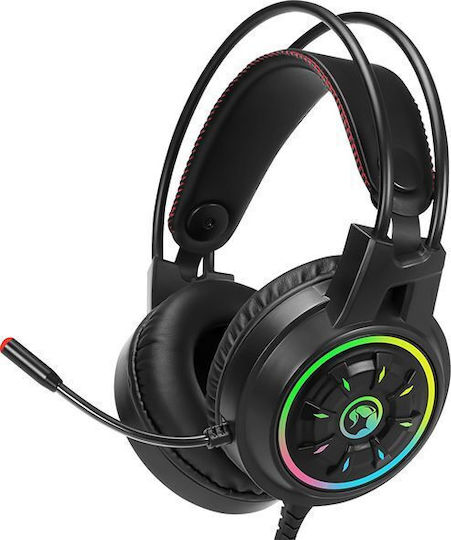 Marvo CM305 + Headphones Set Gaming Tastatur mit RGB-Beleuchtung & Maus (Englisch US)