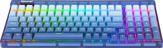 Redragon K656 Pro Fără fir Gaming Tastatură Mecanică cu iluminare RGB (Engleză US) Purple