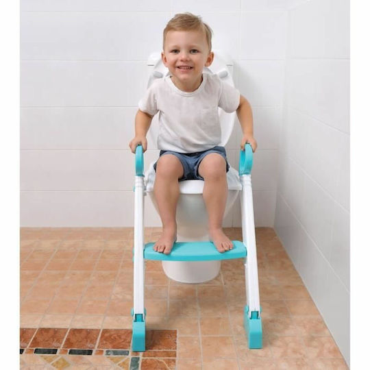 Dreambaby Παιδικό Κάθισμα Τουαλέτας με Σκαλοπάτι & Χειρολαβές Μπλε