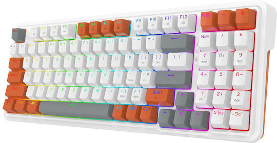 Redragon K664WOG-RGB Gaming Tastatură Mecanică cu iluminare RGB (Engleză US) Alb