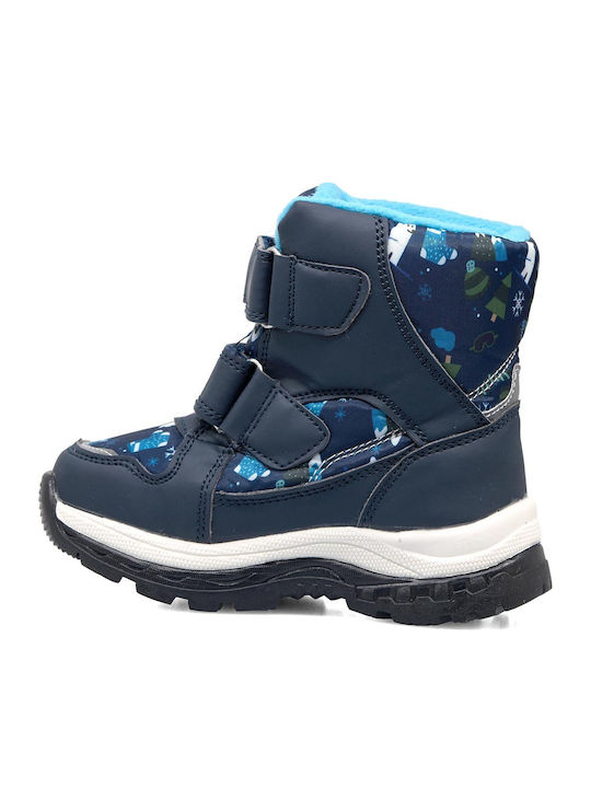 Kinder-Schneestiefeletten Blau