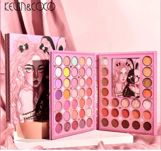 Παλέτα με Σκιές Ματιών Matte σε Στερεή Μορφή Multicolor 430gr