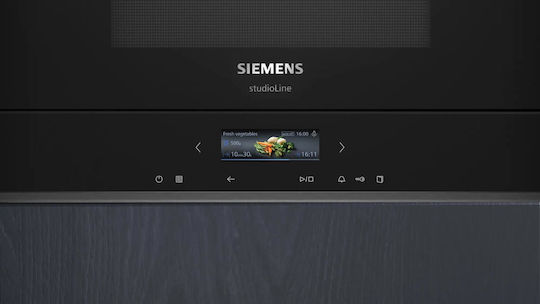 Siemens Eingebauter Mikrowellenherd 21Es Schwarz