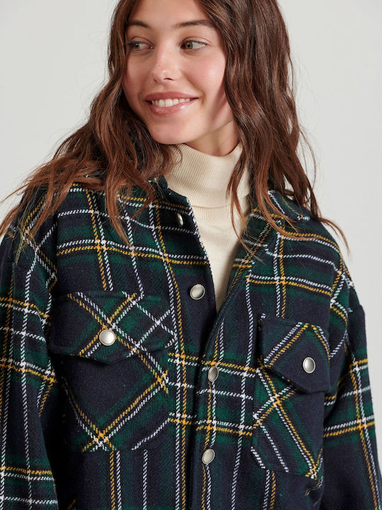 Damen Geprüft Deep Emerald Overshirt