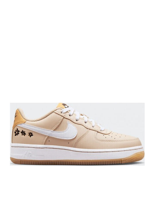 Air Force 1 SE Παιδικά Sneakers Μπεζ