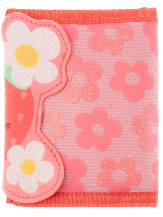 Stephen Joseph Portofel pentru copii cu buzunar pentru monede cu velcro Fuchsia Stephen Joseph Portofel pentru copii cu buzunar pentru monede cu velcro Fuchsia