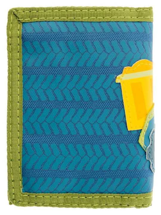 Stephen Joseph Portofel pentru copii cu buzunar pentru monede cu velcro Verde Stephen Joseph Portofel pentru copii cu buzunar pentru monede cu velcro Verde
