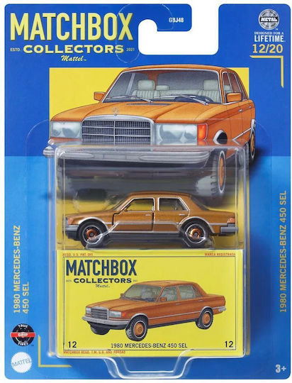 Mattel Collectors Spielzeugauto für 3++ Jahre (Verschiedene Designs) 1Stück